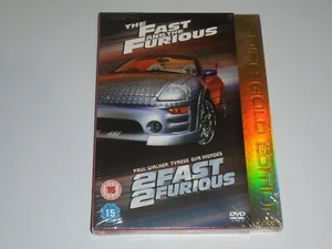 THE FAST AND THE FURIOUS / 2 FAST 2 FURIOUS DVD New & Sealed Paul Walker - Picture 1 of 2