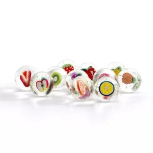 Fruit Clear Rubber Bouncing Bouncy Balls Outdoor Sports Toys for Baby Kids Gift - Picture 1 of 8