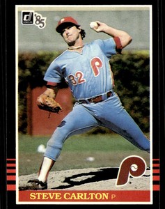 1985 Donruss Steve Carlton Philadelphia Phillies #305