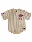 COMMEMORATIVE NEGRO LEAGUE BASEBALL JERSEY TAN EDITION NEGRO LEAGUE JERSEY