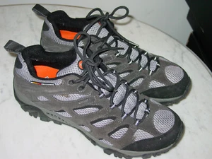 Mens Merrell Moab Waterproof J88629 Black/Beluga Hiking Shoes! Size 12 - Picture 1 of 12