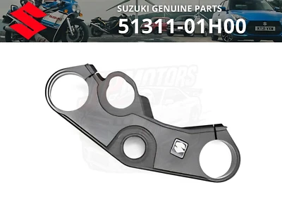 SUZUKI Genuine GSXR600 GSXR750 FORKS UPPER TRIPLE TREE CLAMP 51311-01H00 - Image 1 of 4