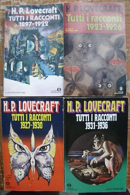 Lovecraft Tutti racconti 1897 1923 1927 1931 lotto libri horror Oscar narrativa - Immagine 1 di 4