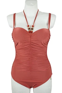 Opera Badeanzug Größe 38 C Cup Bademode Rostbraun Schwimmanzug mit Bügel Sommer - Bild 1 von 5