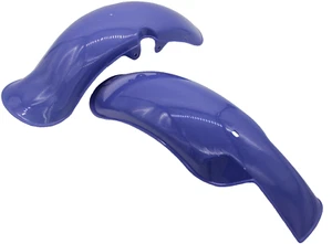 for Yamaha Chappy LB50 LB80 Front & Rear Plastic Fenders Violet - Picture 1 of 7