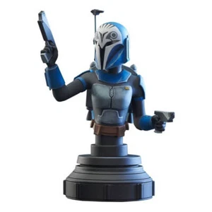Busto altamente dettagliato di Star Wars Bo-Katan in scala 1:7 alto circa 6 poll - Imagen 1 de 1
