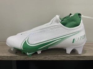 Nike Mens VAPOR EDGE PRO 360 Football Cleats Size 8 White Green AO8277-105 - Picture 1 of 8