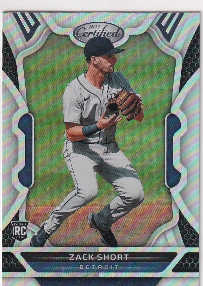 2022 CERTIFIED RC ZACK SHORT DETROIT TIGERS ROOKIE CHRONICLES (AA)-1287 - Image 1 of 1