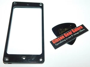 Gibson Les Paul Pickup Ring Bracketless Mounting Neck Guitar Parts Black Custom - Picture 1 of 3