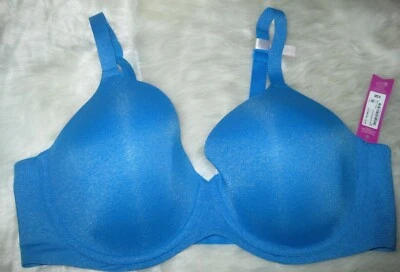 AMBRIELLE Everyday Full Coverage Bra BLUE Underwire size 34B *New w/Tags - Image 1 of 3