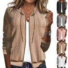 Female Outer Jacket Coat Warm Top Daily Womens Casual Hooded Long Sleeve