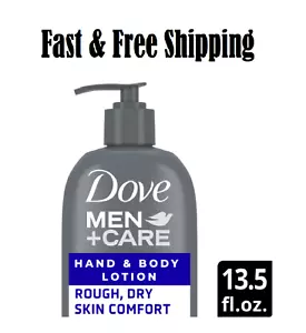 Dove Men+Care Hand and Body Lotion For Rough Dry Skin Comfort Replenishing Rough - Picture 1 of 3