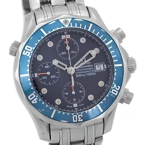 41,5 mm ø - OMEGA Seamaster Diver 300M Titan Chronograph Date 2298.80.00 w/ Box - Bild 1 von 13