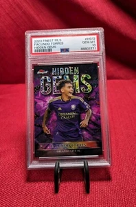 Facundo Torres HIDDEN GEMS PSA 10! 2023 TOPPS FINEST MLS SSP Orlando City SC - Picture 1 of 2