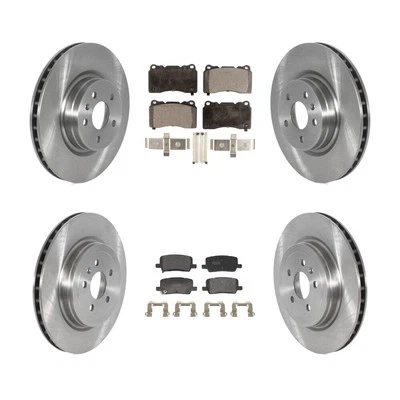 OE Quality Brake Rotors Front Rear for Tesla S, X 2017-2019 oe93 Premium - Image 1 of 4