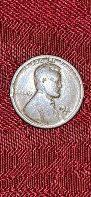 1920 Wheat Penny Manny Errors Union Touching Rim Off Centered - Image 1 of 2