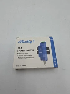 Shelly Pro 1 Relay Switch 16A Smart Wifi Lan Bluetooth, DIN Rail, 3800235268001 - Picture 1 of 3