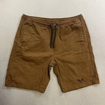Pantalones Cortos Tony Hawk Para Hombre Talla XL Caqui Tostado Cordón Informal Patín Ropa de Calle Parche Foto 1 de 4