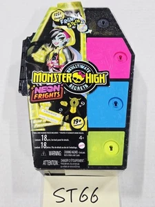 Muñeca de moda Monster High Skulltimate Secrets Neon Frights Frankie Stein DAÑOS - Imagen 1 de 7