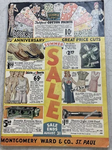 1932 Montgomery Ward & Co Vintage Sale Catalog - Picture 1 of 13