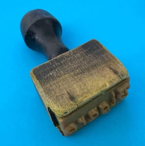 Vintage Disneyland PROP Entrance Exit Gate ReEntry Hand Stamp FIGARO circa 1990 - Picture 1 of 4