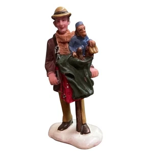 Lemax Weihnachtsdorf Figuren Miniatur Department 56 Monkey Travel Tourist - Bild 1 von 4