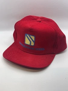 Vintage Snapback Hat Supperstein Steel Corduroy Cap - Picture 1 of 6
