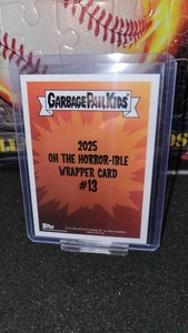 2025 GPK Garbage Pail Kids Oh The Horror-ible Wave 3 Wrapper #13 Silver #16/25 - Bild 1 von 1