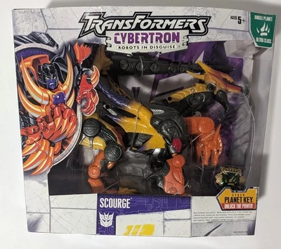 Scourge Transformers Cybertron Robots In Disguise Figure New NIB 2005 Hasbro - Image 1 of 4