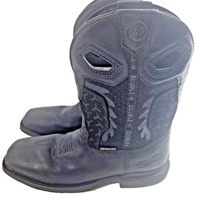 Double-H  Men's Phantom Rider Shadow 11" Waterproof Roper Workboot Size 12D - Picture 1 of 5