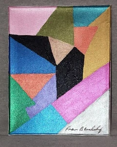 Handgemalte Acryl Abstrakte Kunst von Fran Bernholz - (1) 8x10 - Bild 1 von 2