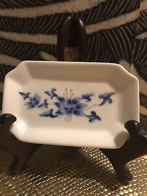 Antique Japanese Porcelain Small Plate Blue White  • 8.83$