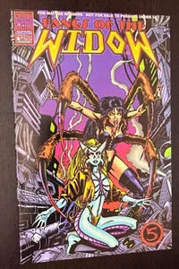 FANGS OF THE WIDOW #12 (Ground Zero Comics 1997) -- Independent Bad Girl -- NM- - Picture 1 of 2