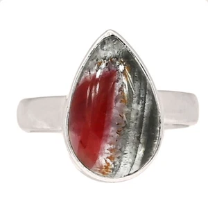Natural Cacoxenite Super 7 925 Sterling Silver Ring Jewelry s.7 CR62744 - Picture 1 of 1