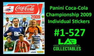 Panini Coca-Cola Champonship 2009 Individual Stickers 1-527 Pick Your Own - Picture 1 of 1