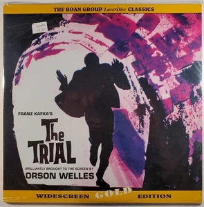 Laserdisc. THE TRIAL [Widescreen, Roan; Orson Welles, Kafka; New in shrinkwrap] - Picture 1 of 2