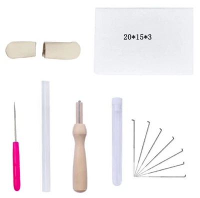 1set Nonvor Felting Needle with 7 Needles Tool Wool Felt Set DIY Craft Felt Tool - Image 1 of 3