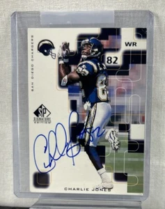 1999 SP Signature Edition Signatures Charlie Jones #SD Auto - Picture 1 of 6
