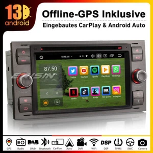 Android 13 8 Kern Autoradio Ford C-Max Focus Fiesta Transit Kuga DAB+DVD DVR OBD - Bild 1 von 15