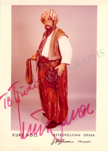 Moll, Kurt - Signed Photograph as Osmin - Picture 1 of 1
