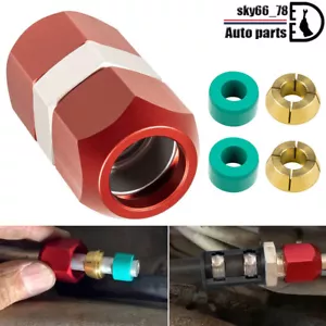 800-643 Line Splice Connector Splicer Coupler For 5/16 in Aluminum Lines for A/C - Picture 1 of 12