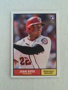 2018 Topps Throwback Thursday Juan Soto 1961 Design 