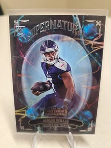 2022 Panini Contenders - Supernatural Emerald #SN-MWI Malik Willis (RC) - Picture 1 of 2