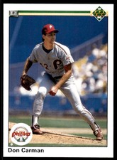 1990 Upper Deck Don Carman Philadelphia Phillies #420