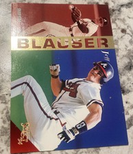 1994 Select #14 JEFF BLAUSER Atlanta Braves ~B4J Baseball Card Mlb Collectors