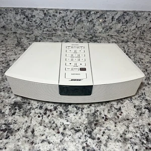 Bose AWR1-1W Wave Radio Clock White Parts Or Repair - Stuck On Alarm - Picture 1 of 5
