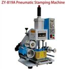 Hot Foil Stamping Machine 80*90MM Area Pneumatic Brand New Printable ZY-819A ib