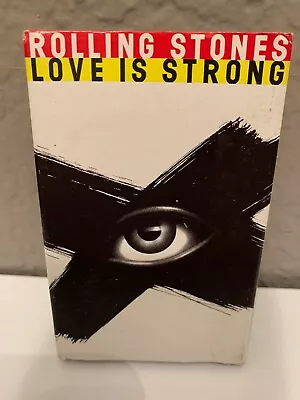 The Rolling Stones - Love Is Strong - Single Cassette Tape 1994 The Storm B Side - Image 1 of 2