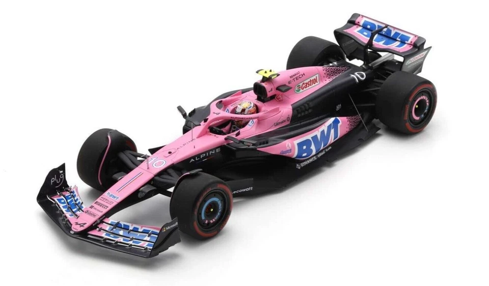 1 18 SPARK Renault F1 A523 #10 Season 2023 Pierre Gasly With Showcase 18S882
