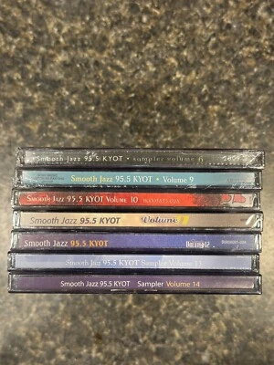 7 Volumes • Smooth Jazz ~ 95.5 KYOT ~ Sampler Volume 6, 9, 10, 11, 12, 13, 14 - Image 1 of 3